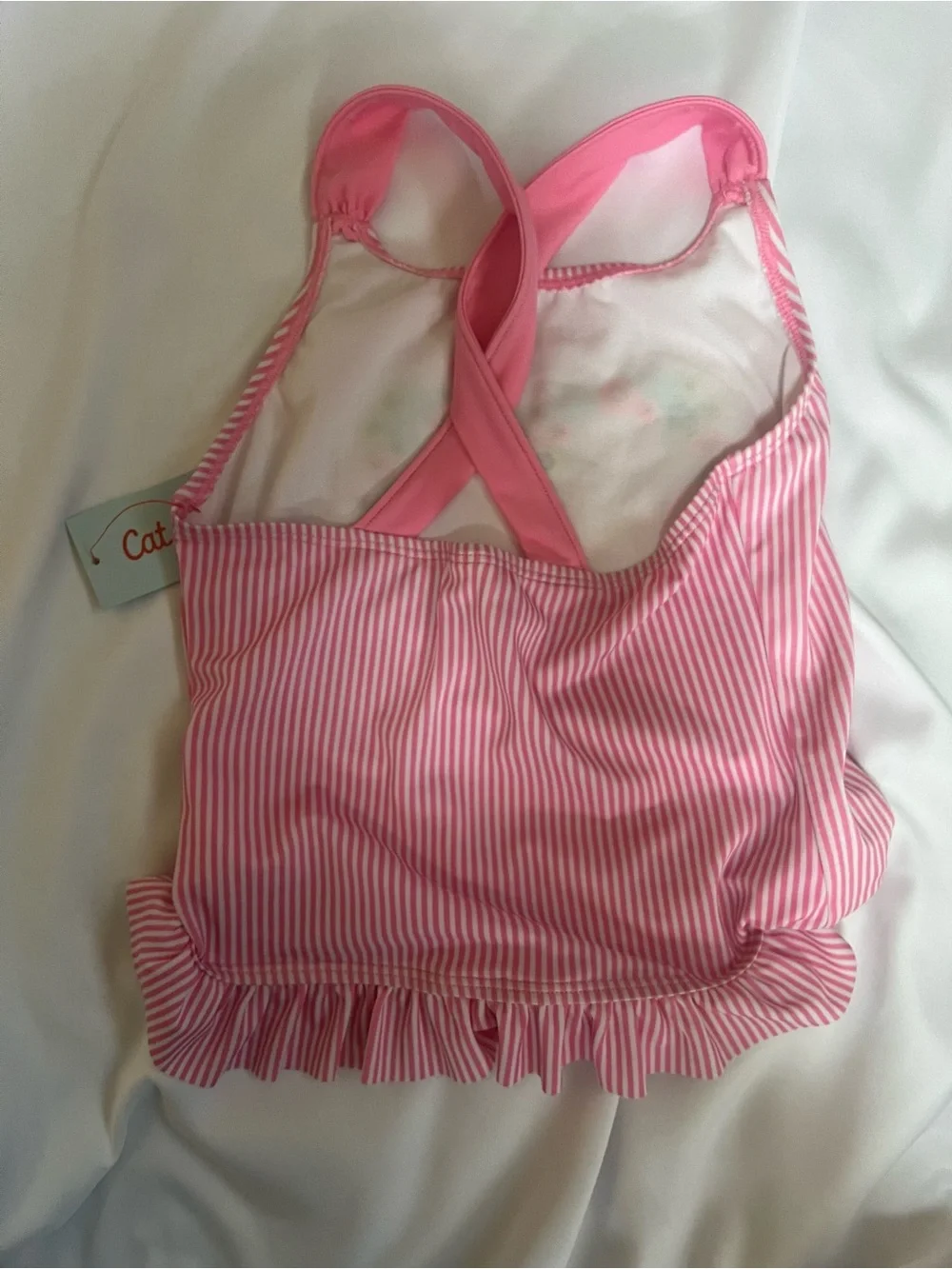 Carter’s Girls Swimwear Bundle (Size 7/8 & 8) – 3 Pieces | 2 NWT